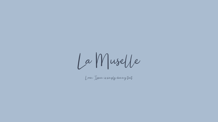 La Muselle Font