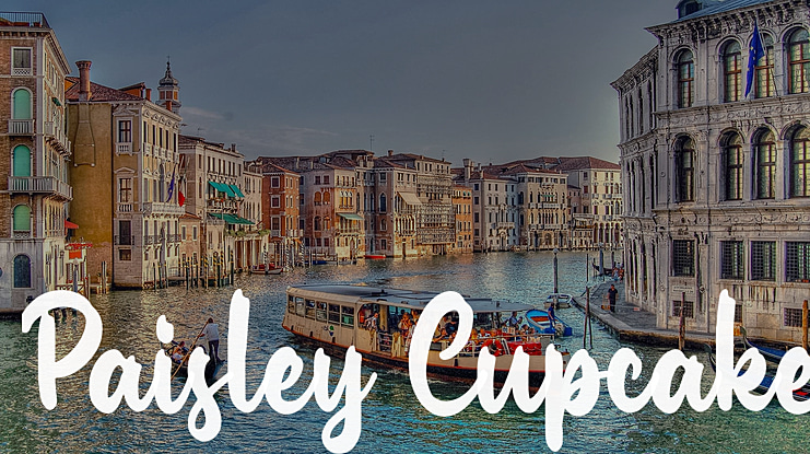 Paisley Cupcake Font