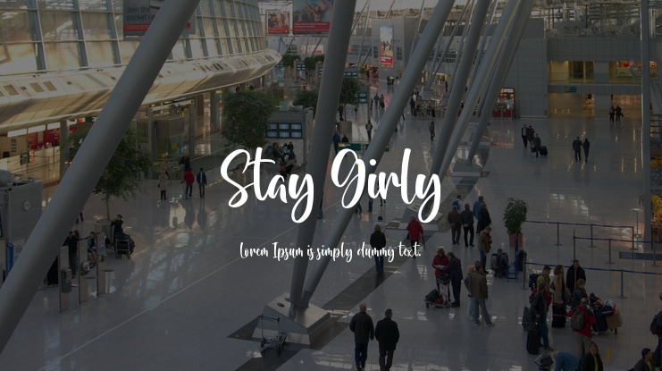 Stay Girly Font