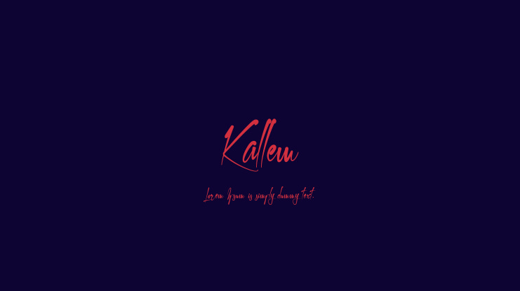 Kallem Font