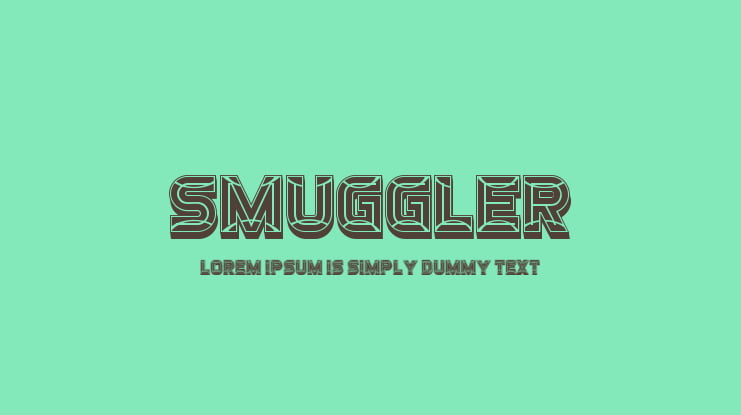 Smuggler Font