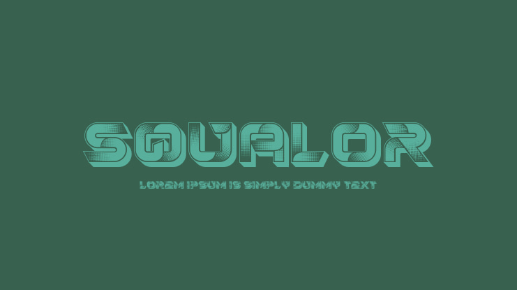 Squalor Font