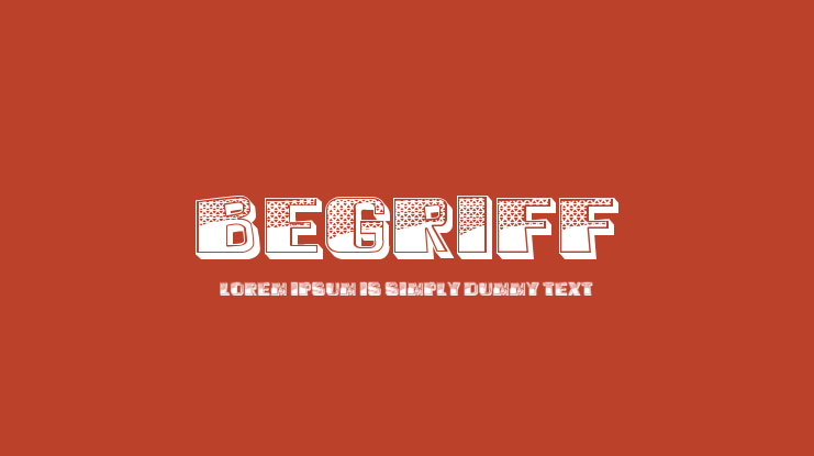 Begriff Font