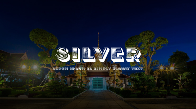 Silver Font