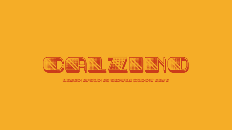 Calzino Font