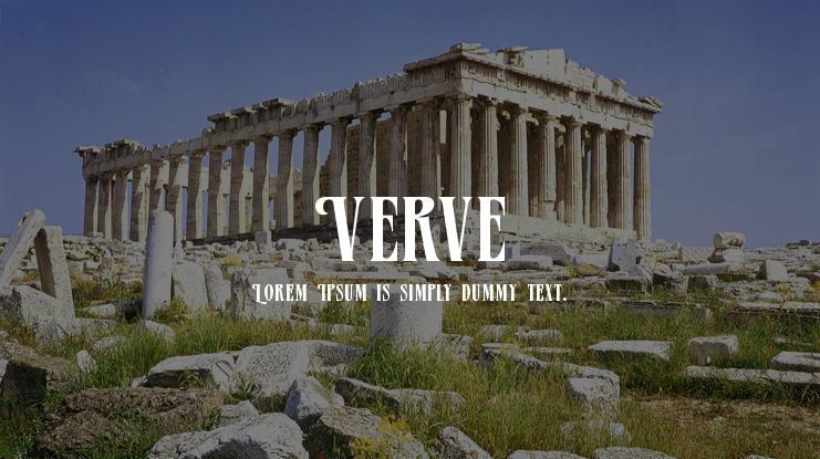 Verve Font Family