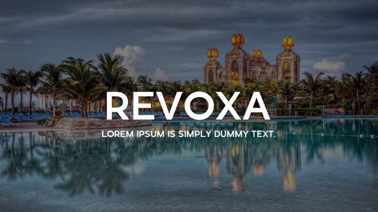 Revoxa Font Family
