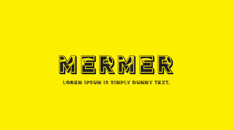 Mermer Font