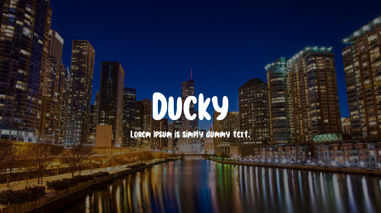 Ducky Font