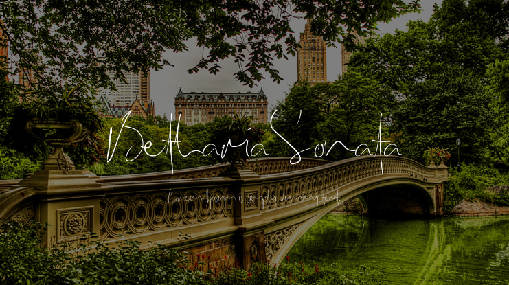 BethariaSonata Font