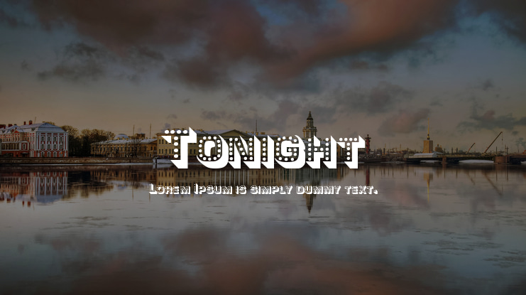 Tonight Font Family