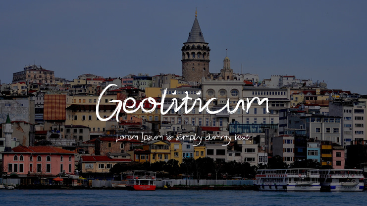 Geoliticum Font