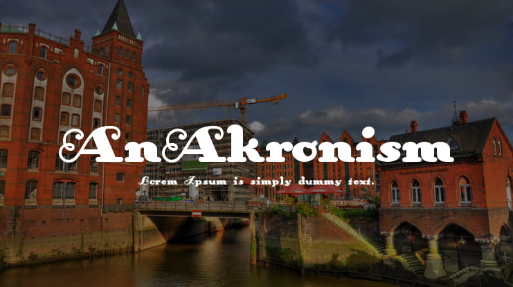 AnAkronism Font