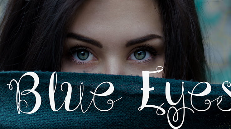 Blue Eyes Font