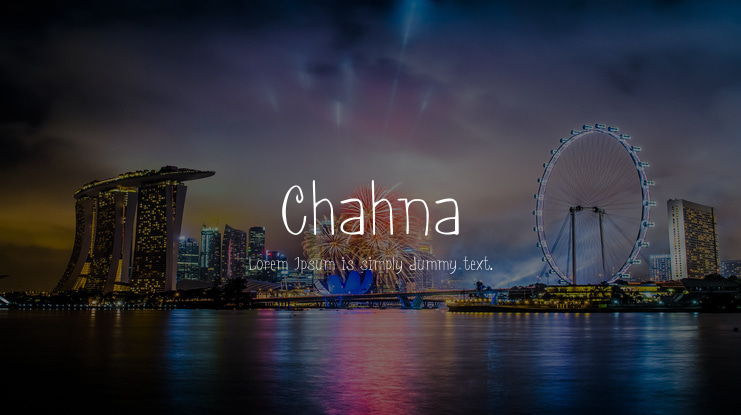 Chahna Font Family