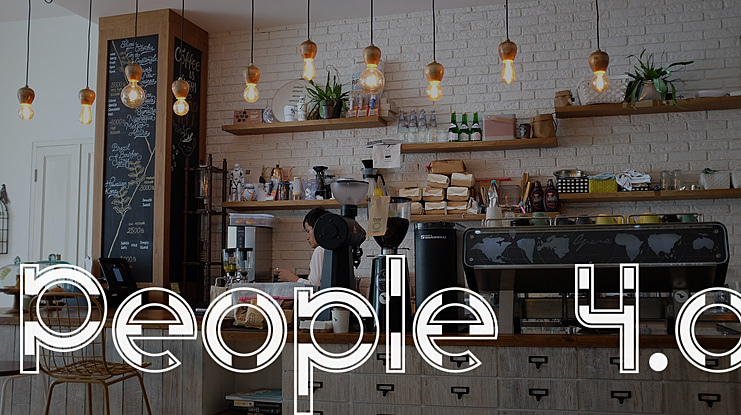 People 4.o Font