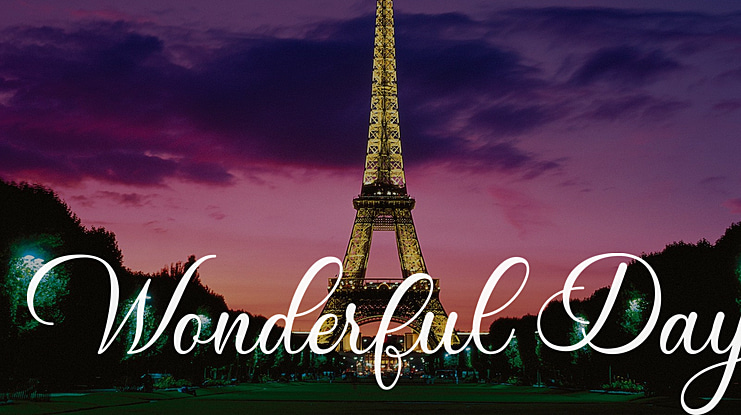 Wonderful Day Font