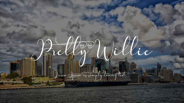 Pretty Willie Font Family