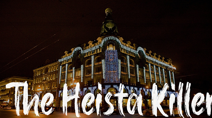 The Heista Killer Font