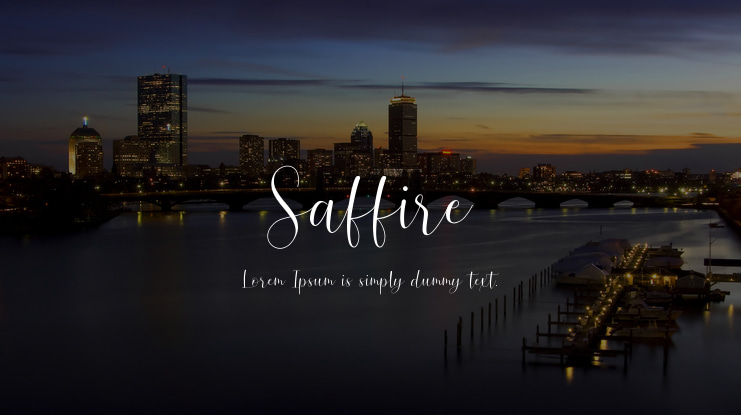 Saffire Font