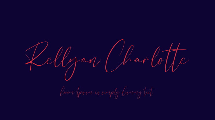 Rellyan Charlotte Font