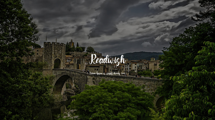 Readwish Font