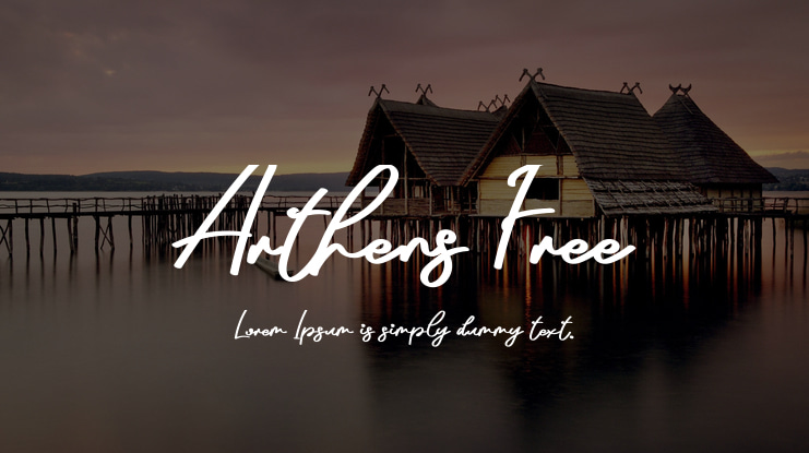 Arthens Free Font