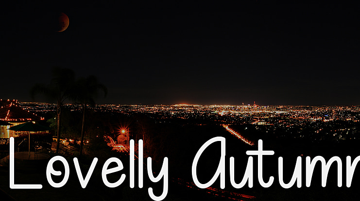 Lovelly Autumn Font