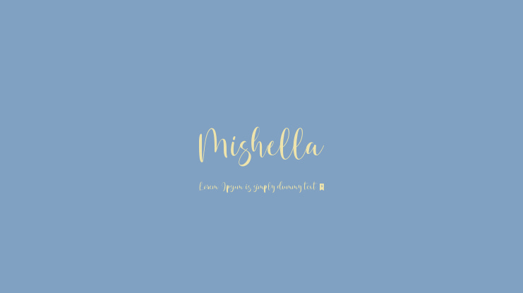Mishella Font