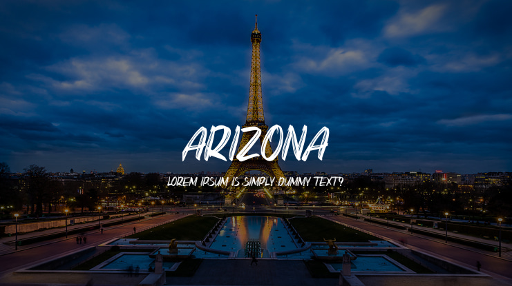 Arizona Font