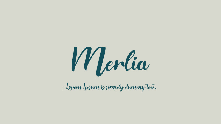 Merlia Font