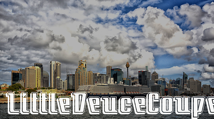 Little Deuce Coupe Font