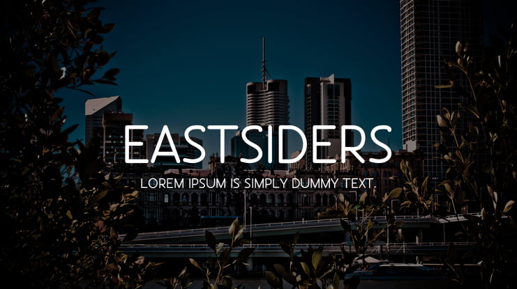 Eastsiders Font