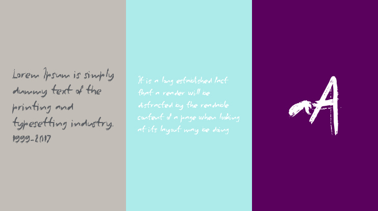 a Ayo Hemat Tinta Font