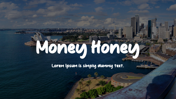 Money Honey Font
