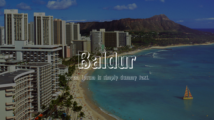 Baldur Font Family