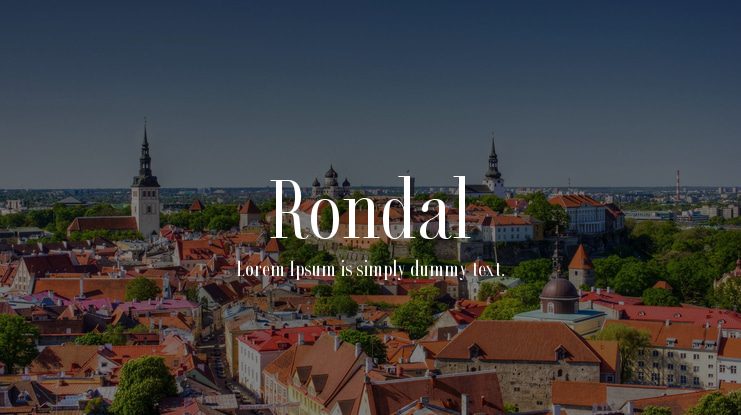Rondal Font Family