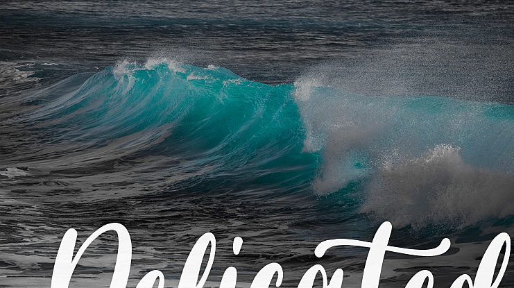 Delicated Font