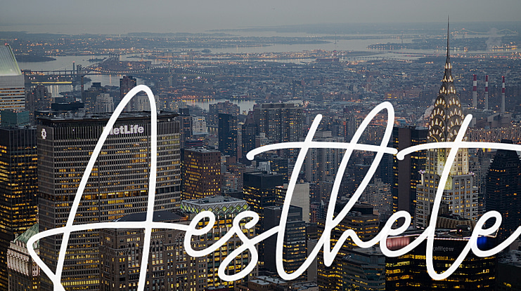 Aesthete Font