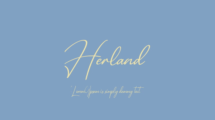 Herland Font