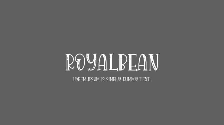 Royalbean Font