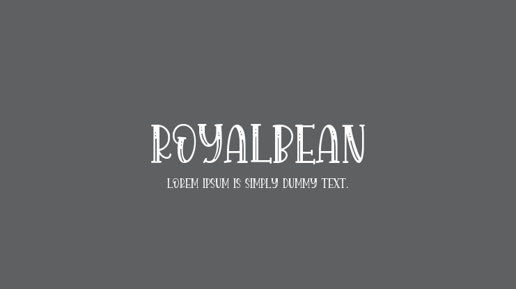 Royalbean Font