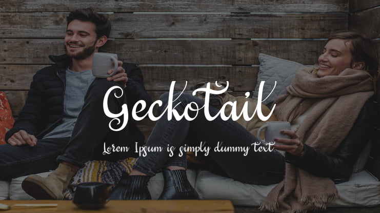 Geckotail Font