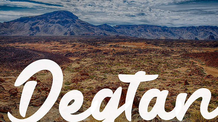Degtan Font