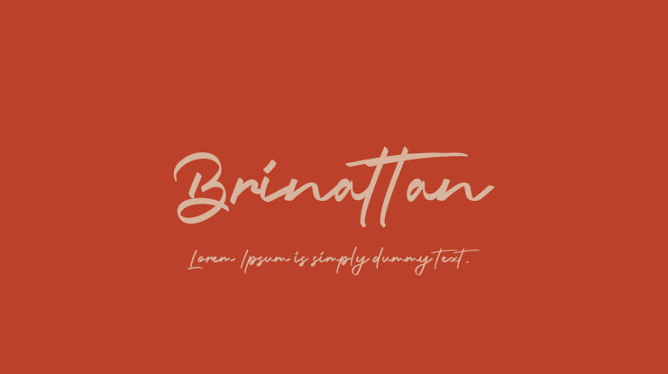 Brinattan Font