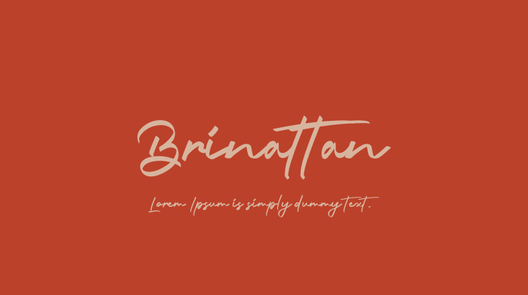 Brinattan Font