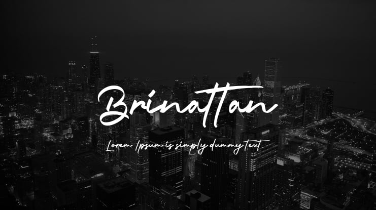 Brinattan Font