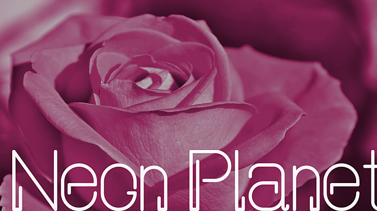 Neon Planet Font