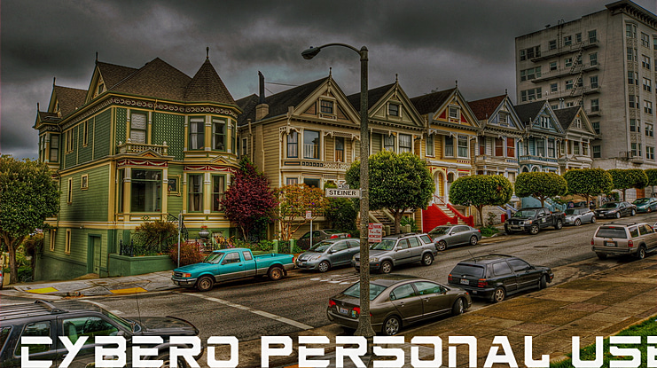 cybero Personal Use Font