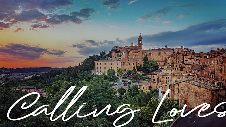 Calling Loves Font